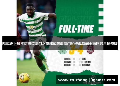 欧冠史上最不可思议冷门之夜那些颠覆豪门的经典瞬间全面回顾足球奇迹 欧冠史上最不可思议冷门之夜那些颠覆豪门的经典瞬间全面回顾足球奇迹